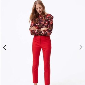 Loft Skinny stretch ankle pants